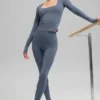 Alo Softsculpt High-Waist Legging - Bluestone