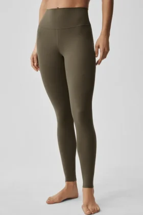 Alo Softsculpt High-Waist Legging - Olive Tree