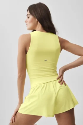 Alo Softsculpt No Nonsense Bra Tank – Sunshine