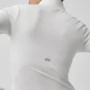 Alo Softsculpt Precision 1/4 Zip Long Sleeve - White