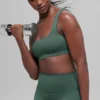 Alo Softsculpt Precision Bra - Clover Green