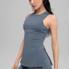 Alo Softsculpt Precision Full Length Bra Tank - Bluestone