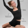 Alo Softsculpt Precision Long Sleeve - Black