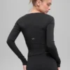 Alo Softsculpt Precision Long Sleeve - Black