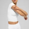 Alo Softsculpt Precision Short Sleeve Top - White