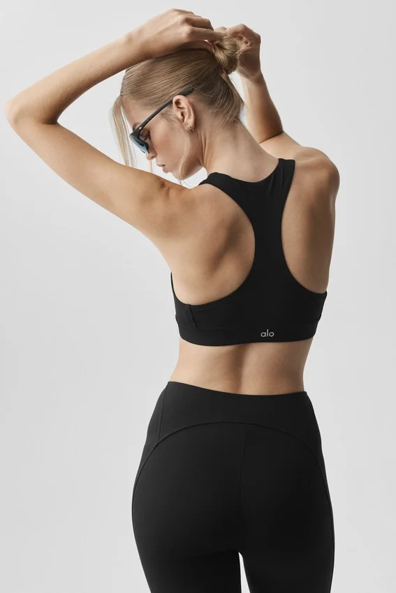 Alo Softsculpt Superset Bra - Black