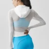 Alo Softsculpt Superset Full Zip Jacket - White