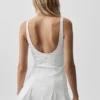 Alo Softsculpt Topspin Tennis Dress - White
