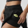 Alo Softsculpt Topspin Tennis Skirt - Black