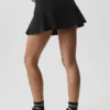 Alo Softsculpt Topspin Tennis Skirt - Black
