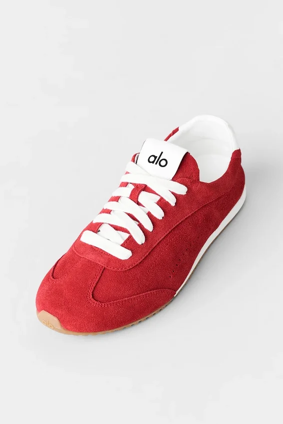 Alo Sunset Sneaker - Candy Heart Red