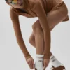 Alo Sunset Sneaker - Rich Sun Kissed Brown