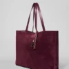 Alo Tranquility Tote - Bordeaux Suede
