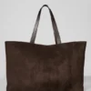 Alo Tranquility Tote - Espresso Suede