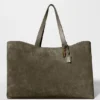 Alo Tranquility Tote - Olive Tree Suede