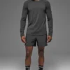 Alo Vapor Crewneck Long Sleeve - Anthracite