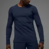 Alo Vapor Crewneck Long Sleeve - Navy