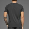 Alo Vapor Crewneck Short Sleeve - Anthracite