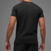 Alo Vapor Crewneck Short Sleeve - Black