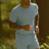 Alo Vapor Crewneck Short Sleeve - Desert Sage