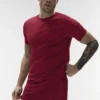 Alo Vapor Crewneck Short Sleeve - Garnet