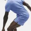 Alo Vapor Crewneck Short Sleeve - Provence Blue