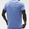 Alo Vapor Crewneck Short Sleeve - Provence Blue