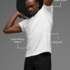 Alo Vapor Crewneck Short Sleeve - White