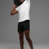 Alo Vapor Crewneck Short Sleeve - White