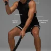 Alo Vapor Muscle Tank - Black