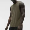 Alo Vapor Muscle Tank - Olive Tree