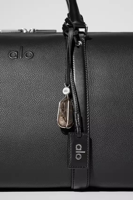 Alo Voyage Duffle - Black Leather