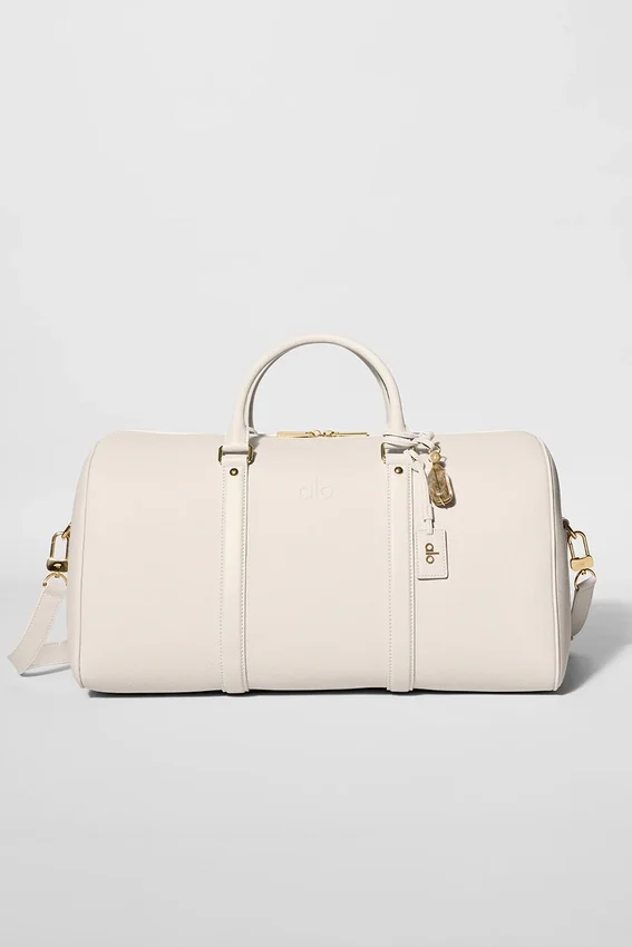 Alo Voyage Duffle - Bone Leather