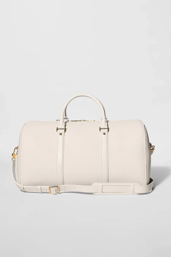 Alo Voyage Duffle - Bone Leather