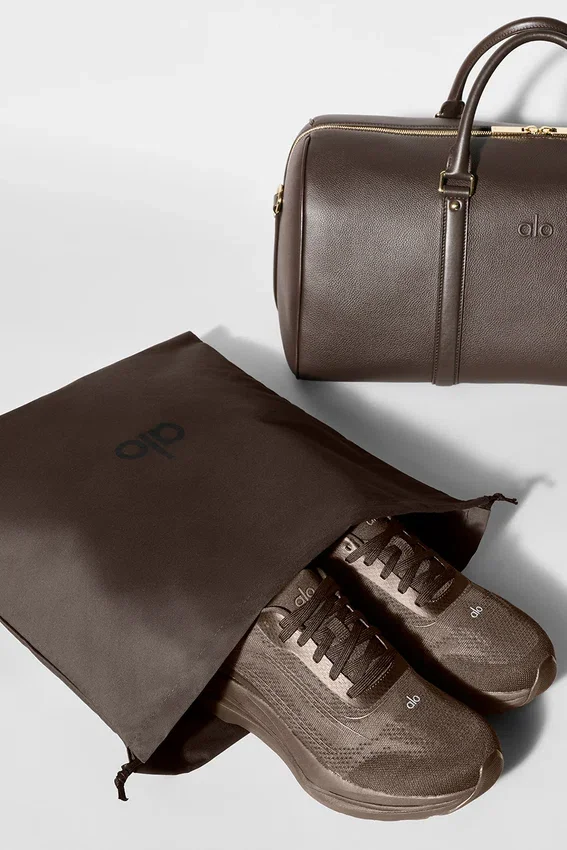 Alo Voyage Duffle - Espresso Leather