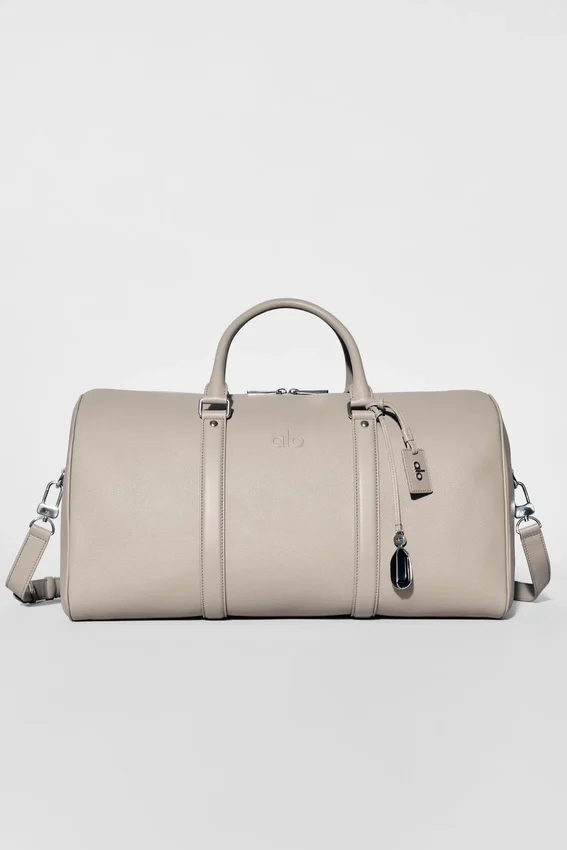 Alo Voyage Duffle - Gravel Leather