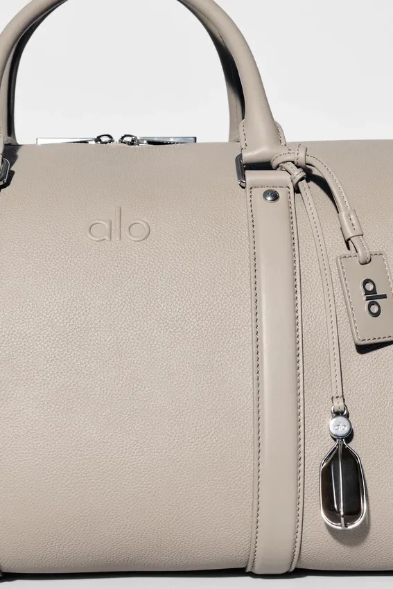 Alo Voyage Duffle - Gravel Leather