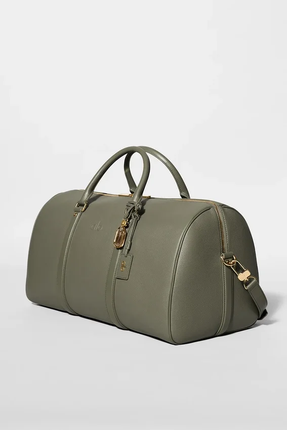 Alo Voyage Duffle - Olive Tree Leather