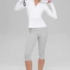 Alosoft 1/2 Zip Rapid Pullover - White