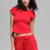 Alosoft Back for More Tee - Bright Red