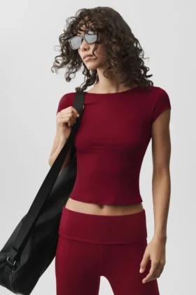 Alosoft Back for More Tee - Summer Romance Red