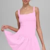 Alosoft Break Point Tennis Dress - Candy Heart Pink