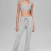 Alosoft Center Stage Bra - Athletic Heather Grey