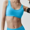 Alosoft Center Stage Bra - Azure Blue