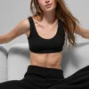 Alosoft Center Stage Bra - Black