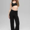 Alosoft Center Stage Bra - Black