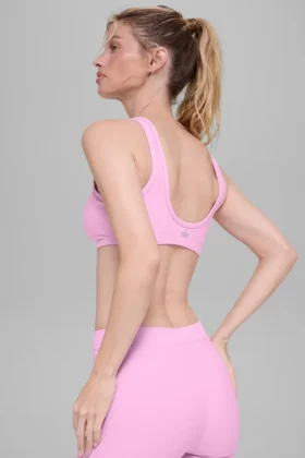 Alosoft Center Stage Bra – Candy Heart Pink