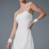 Alosoft Courtside Tennis Dress - White