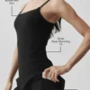 Alosoft Encore Tennis Dress - Black