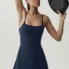Alosoft Encore Tennis Dress - Navy